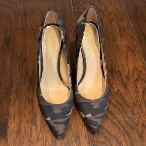 Camo Jessica Simpson pumps